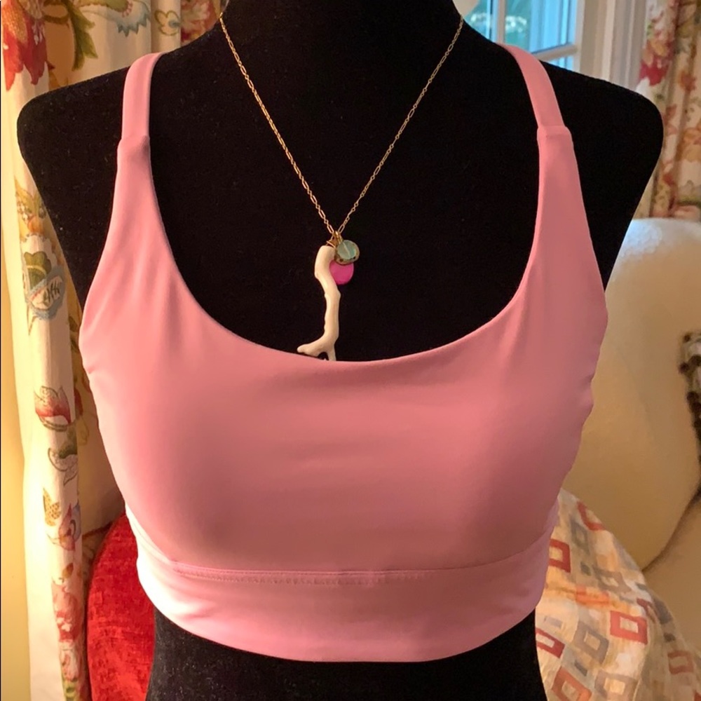 Lulu lemon 🍋 bra. Size 8. Pink/Lavender color EUC